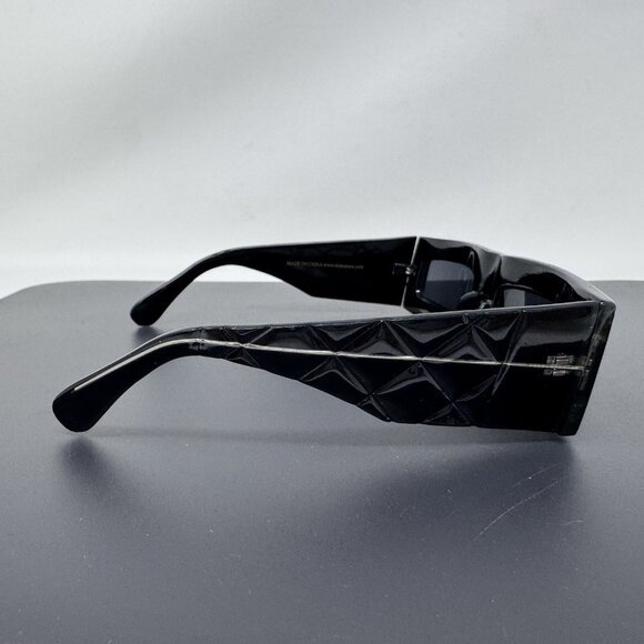 Vintage Dr. Peepers S45801 Black Rhinestone Costume/Fashion Sunglasses - Picture 4 of 9